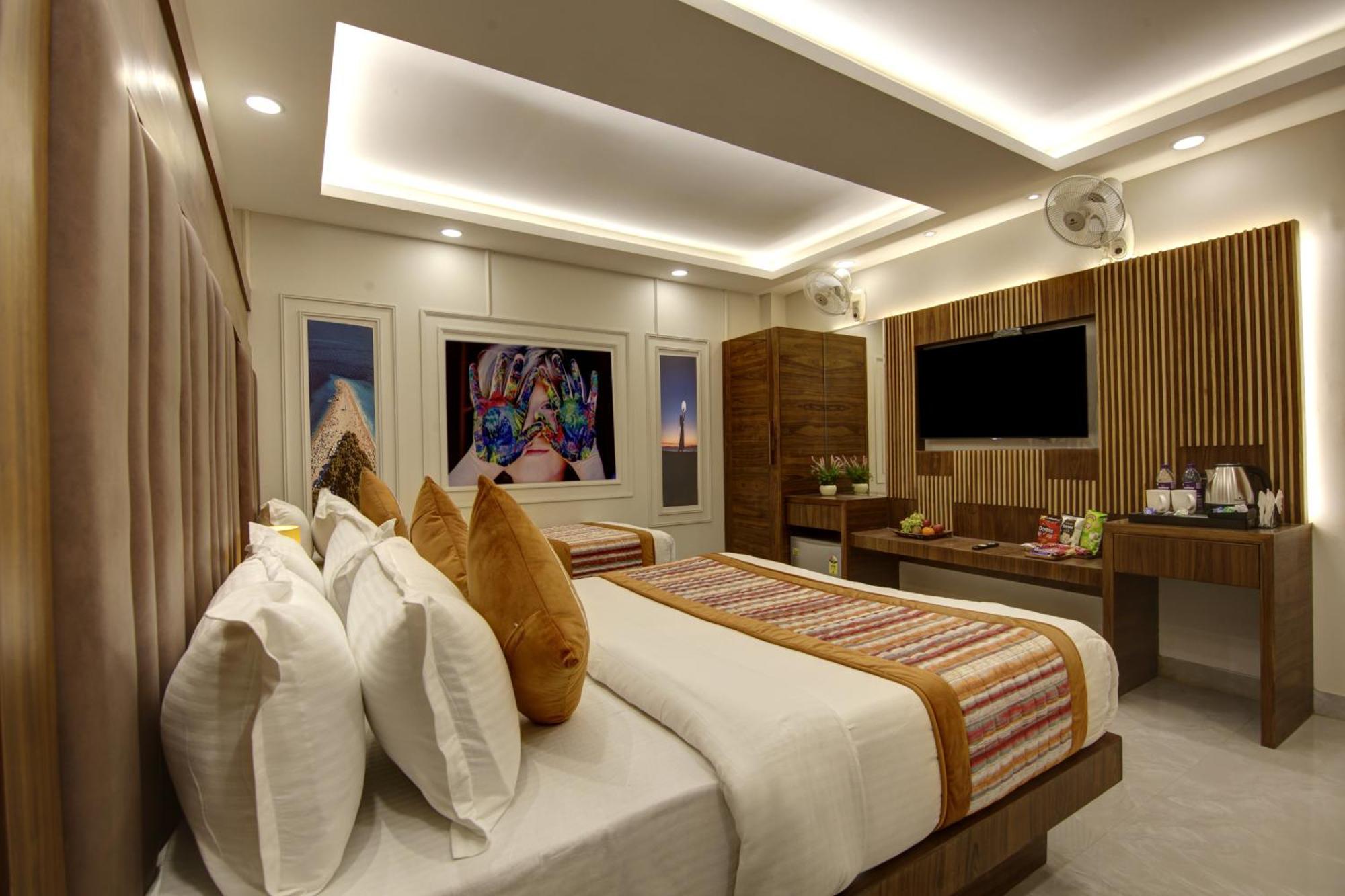 ניו דלהי Bless Inn - Near Connaught Place מראה חיצוני תמונה