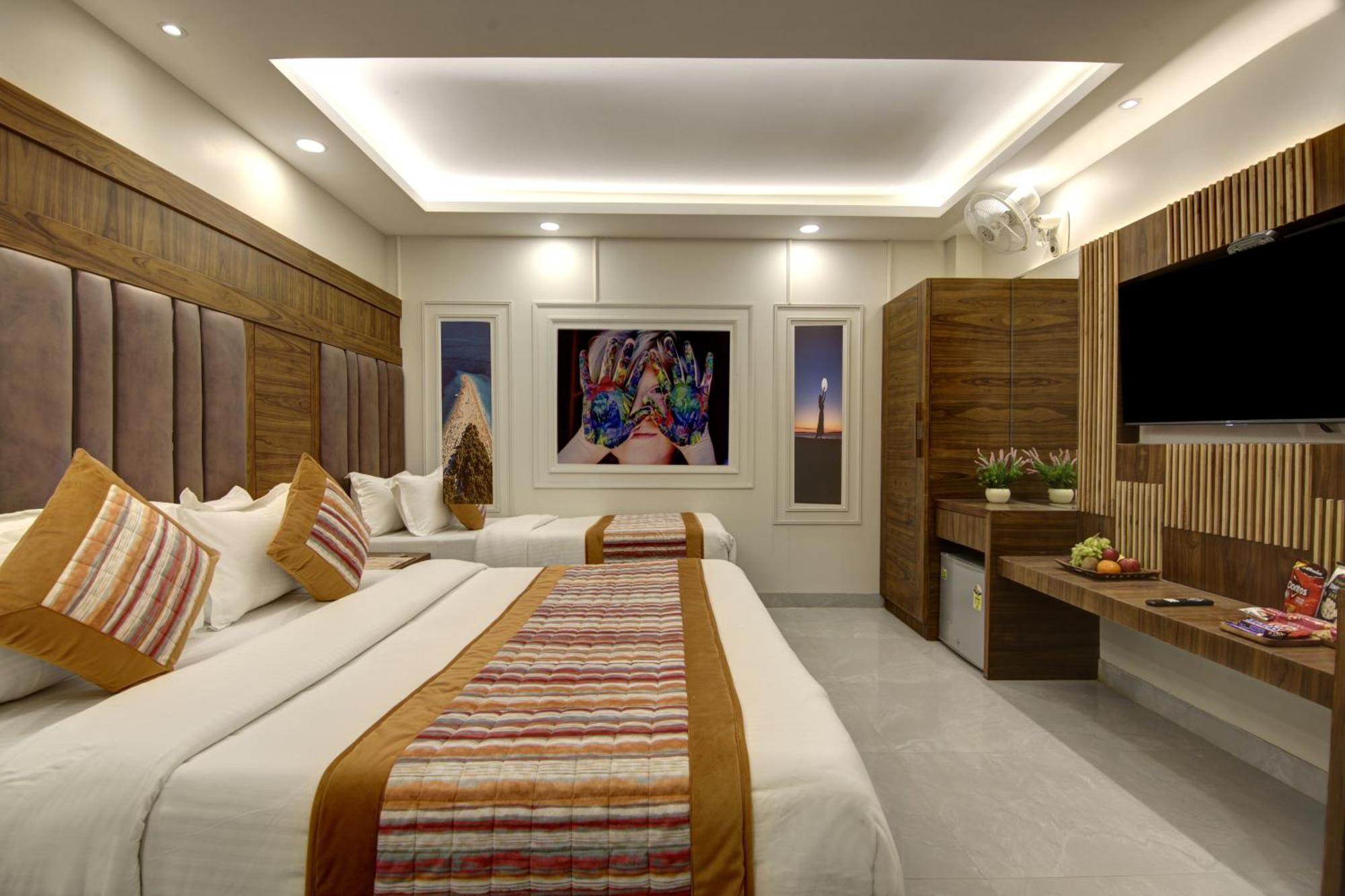 ניו דלהי Bless Inn - Near Connaught Place מראה חיצוני תמונה